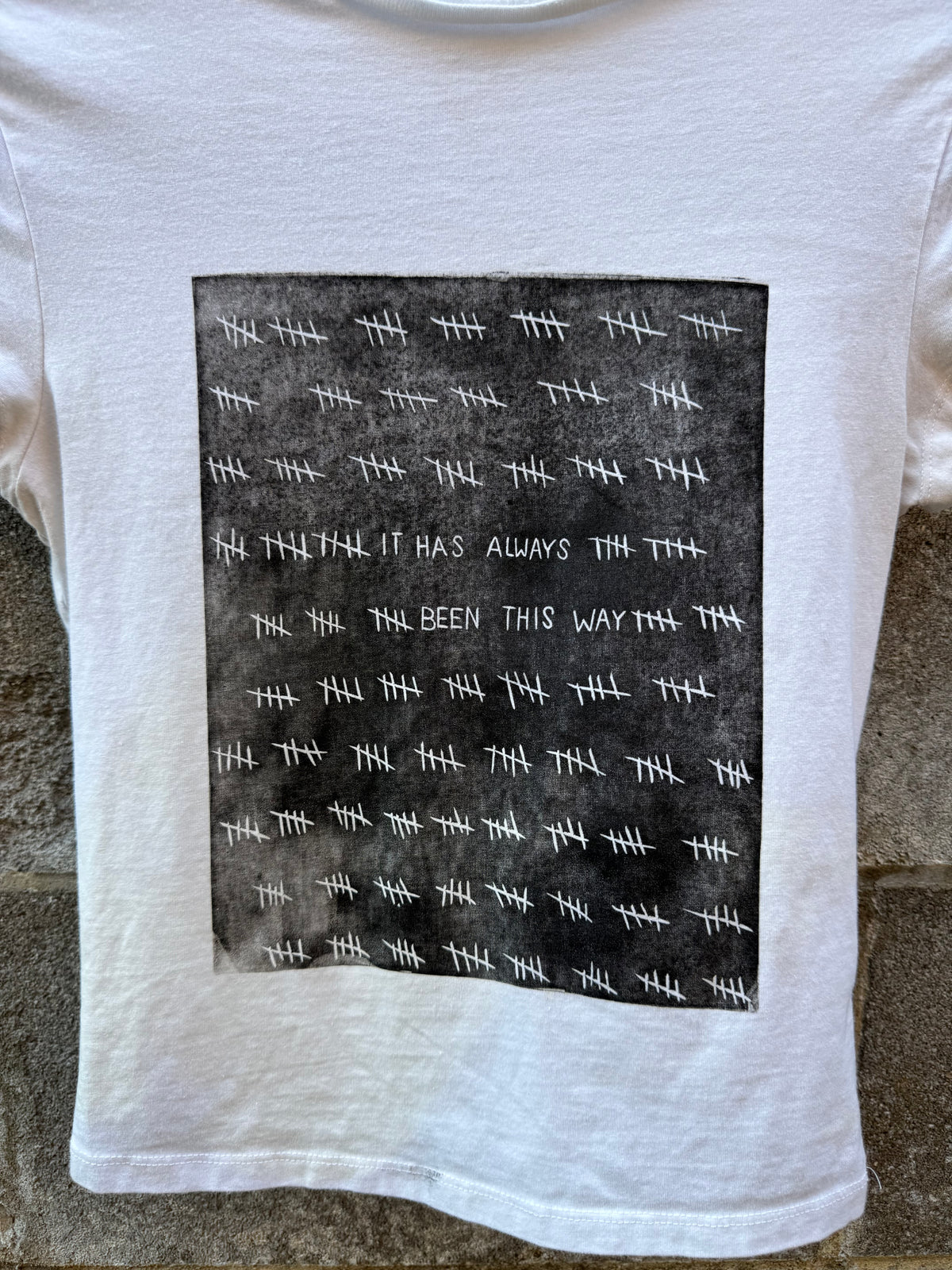 It Has Always Been This Way - White Baby Tee - WF