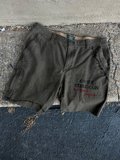 Go See Ethel Cain or the Devil Will Get You - GH Bass & Co Cargo Shorts