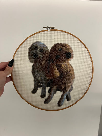 Custom Pet Cross-Stitch