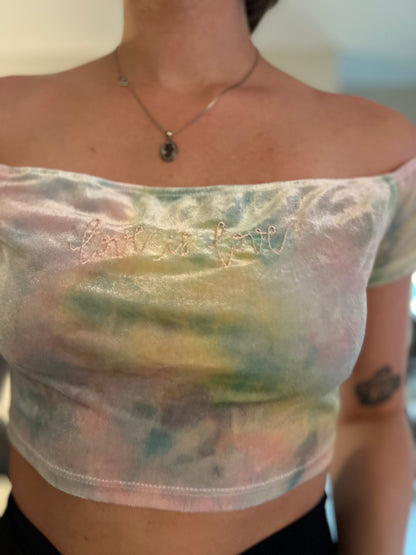 Love is Love Crop Top