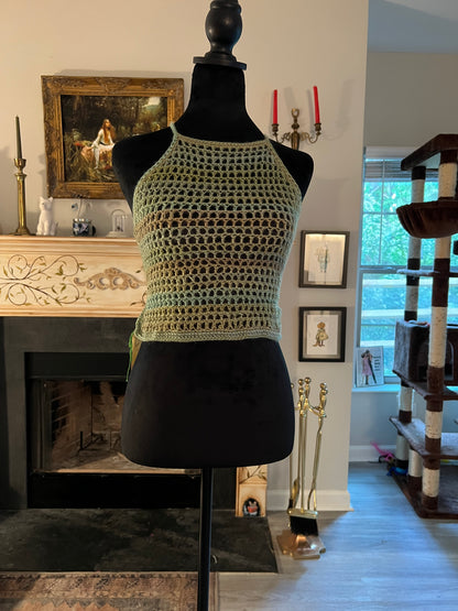 Mesh Corset Top