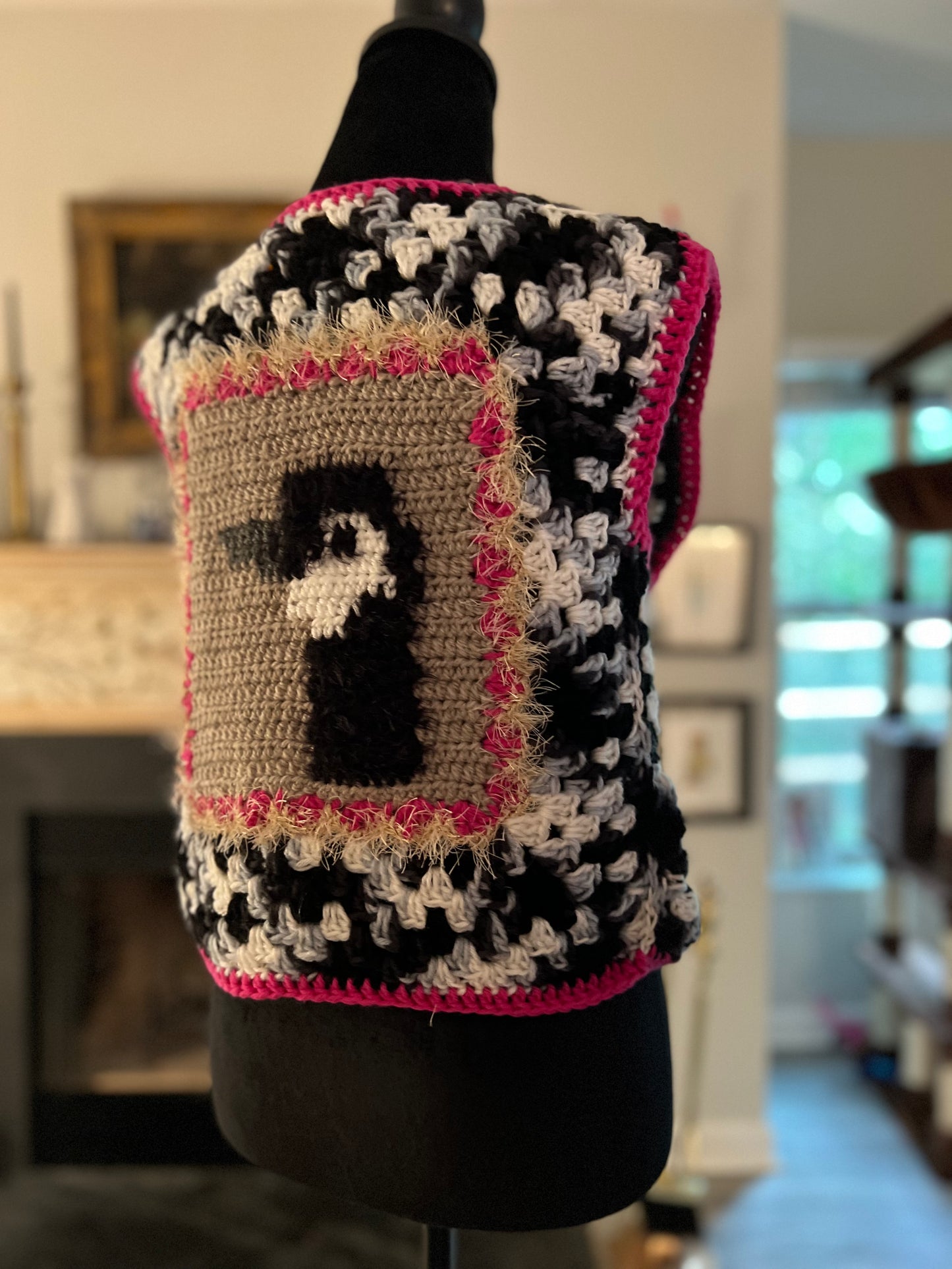 Silly Goose Vest - Pink