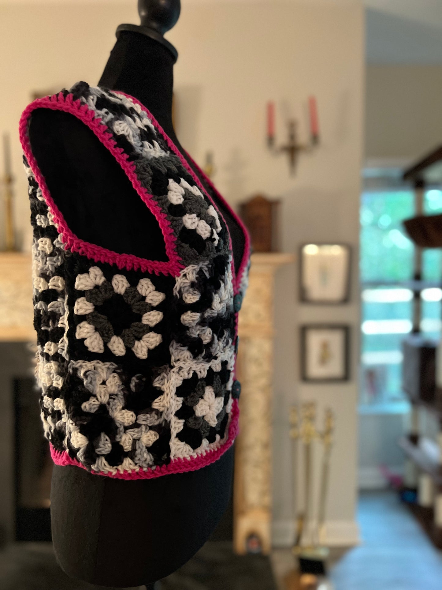 Silly Goose Vest - Pink