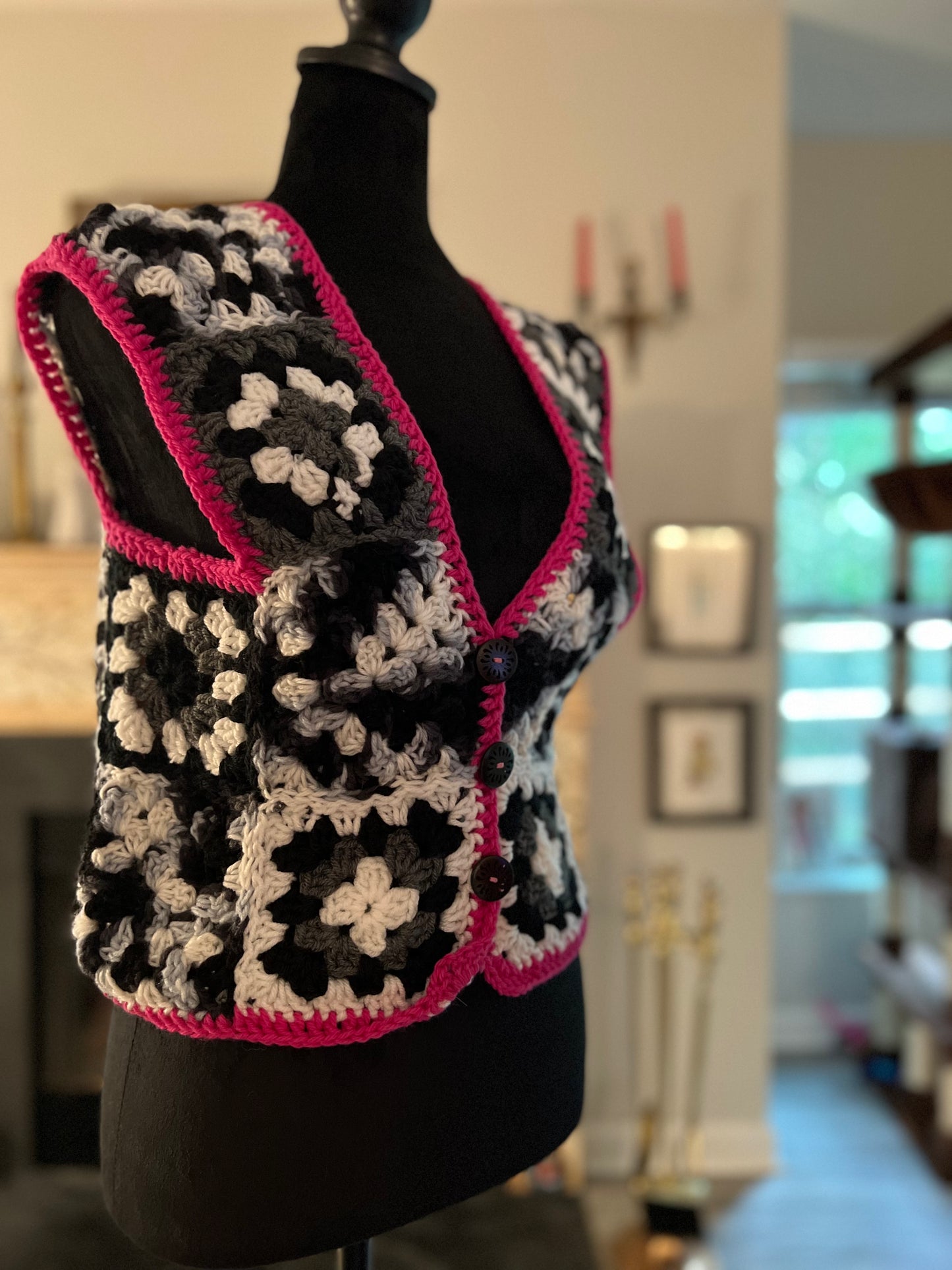 Silly Goose Vest - Pink