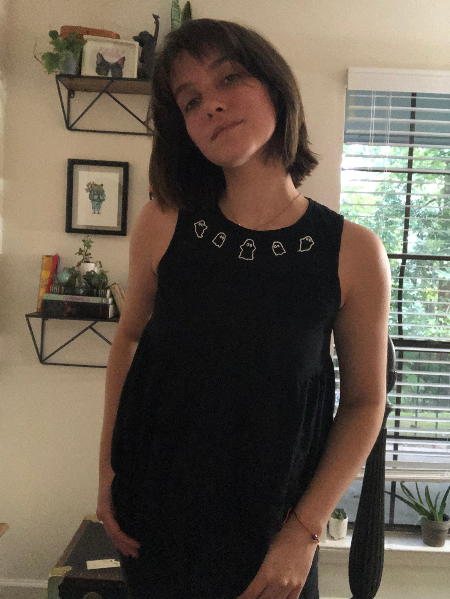 Happy Ghost Tank Top