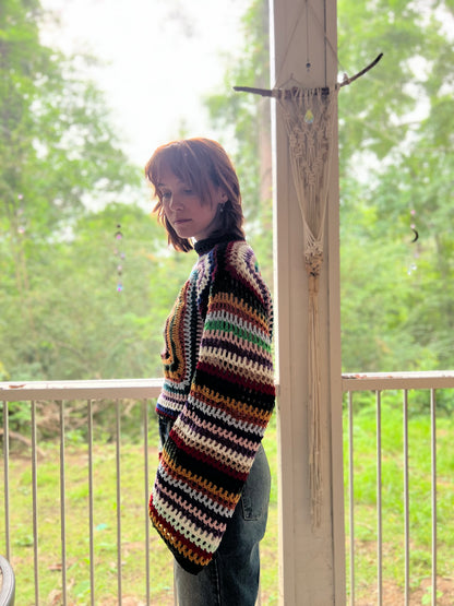 Evil Eye Granny Sweater