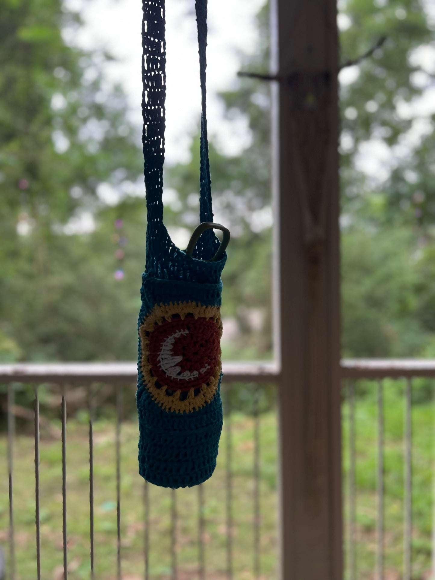 Water or Wine Bottle Purse - Blue Moon