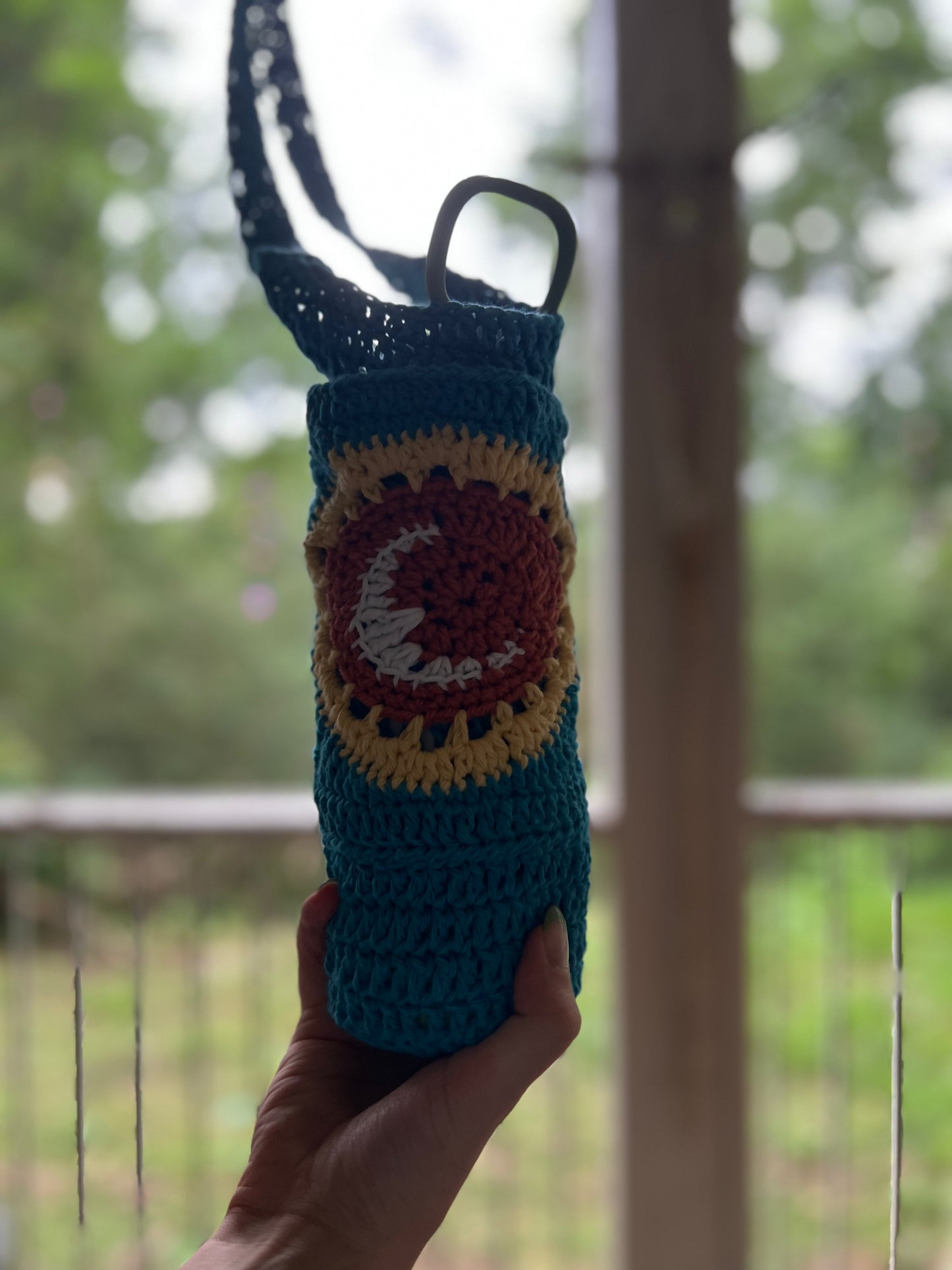 Water or Wine Bottle Purse - Blue Moon