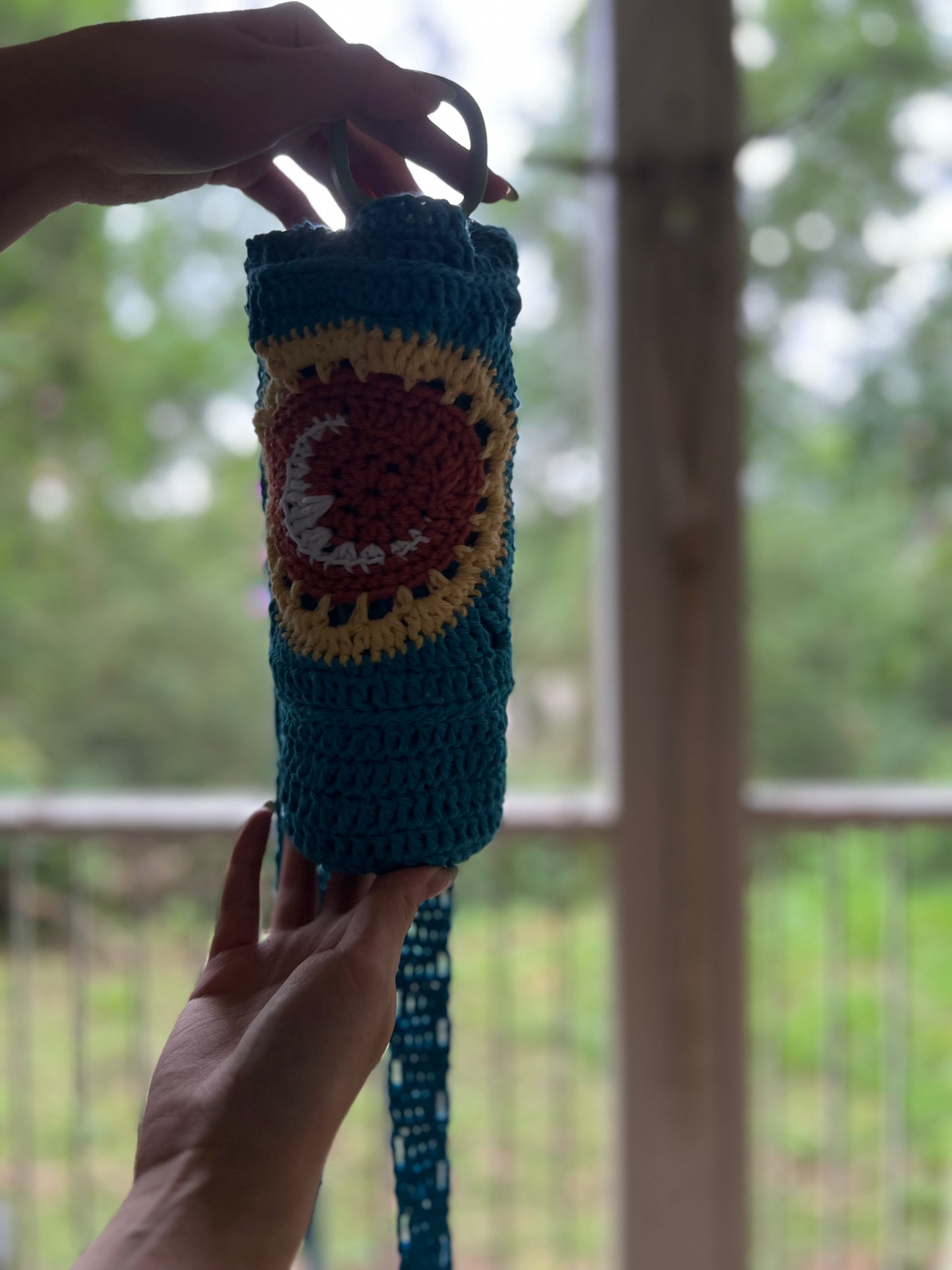 Water or Wine Bottle Purse - Blue Moon