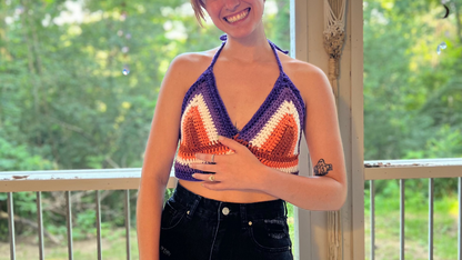 Lesbian Flag Festival Top