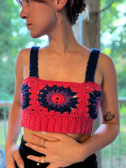 Bi Flag Corset Top