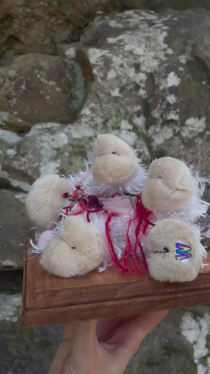 Webkinz Lamb - Vegan Taxidermy