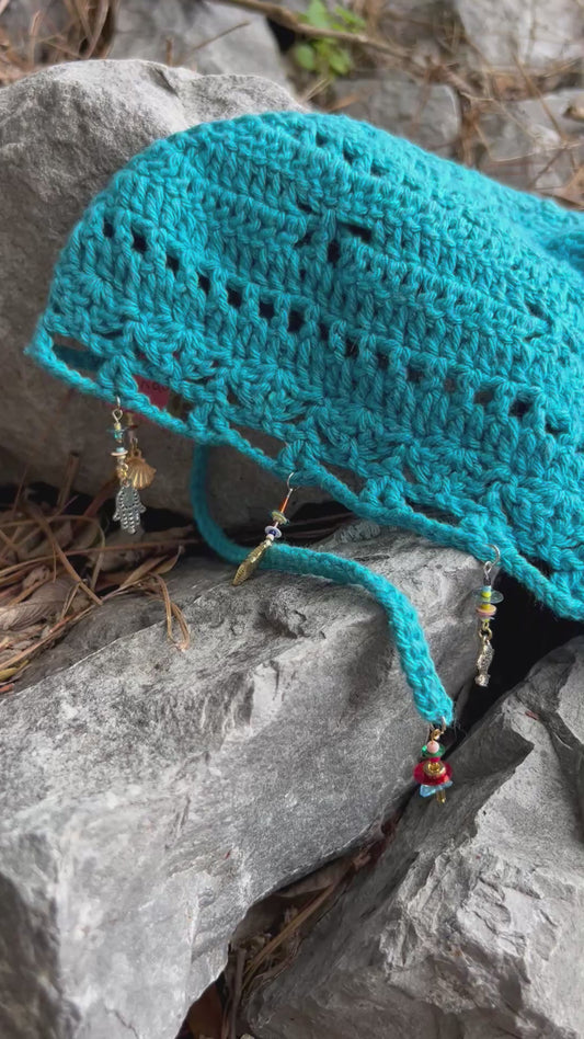Whale Tale - Crochet Bandana