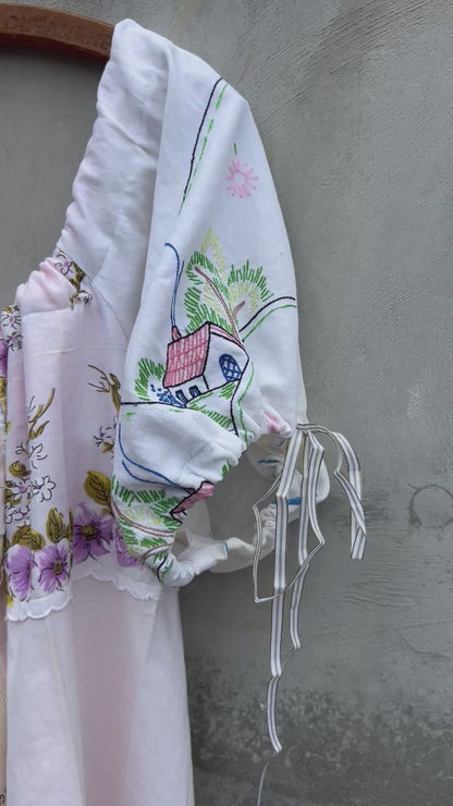 Vintage Linens - Babydoll Dress