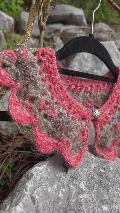 Last Scoop of Sorbet - Crochet Collar