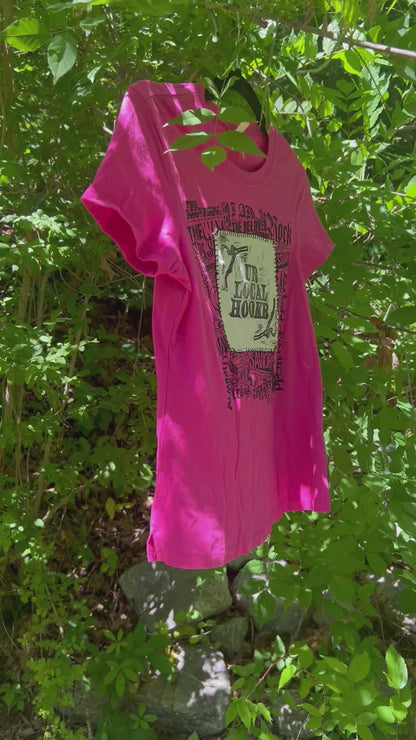 hookr merch - pink jesus tshirt