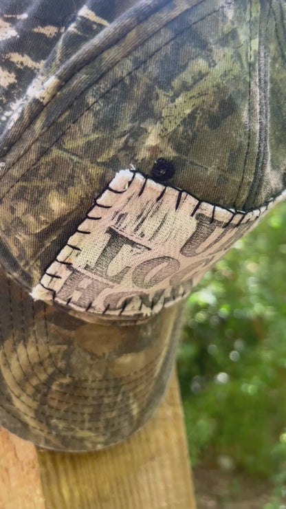hookr merch - camo hat